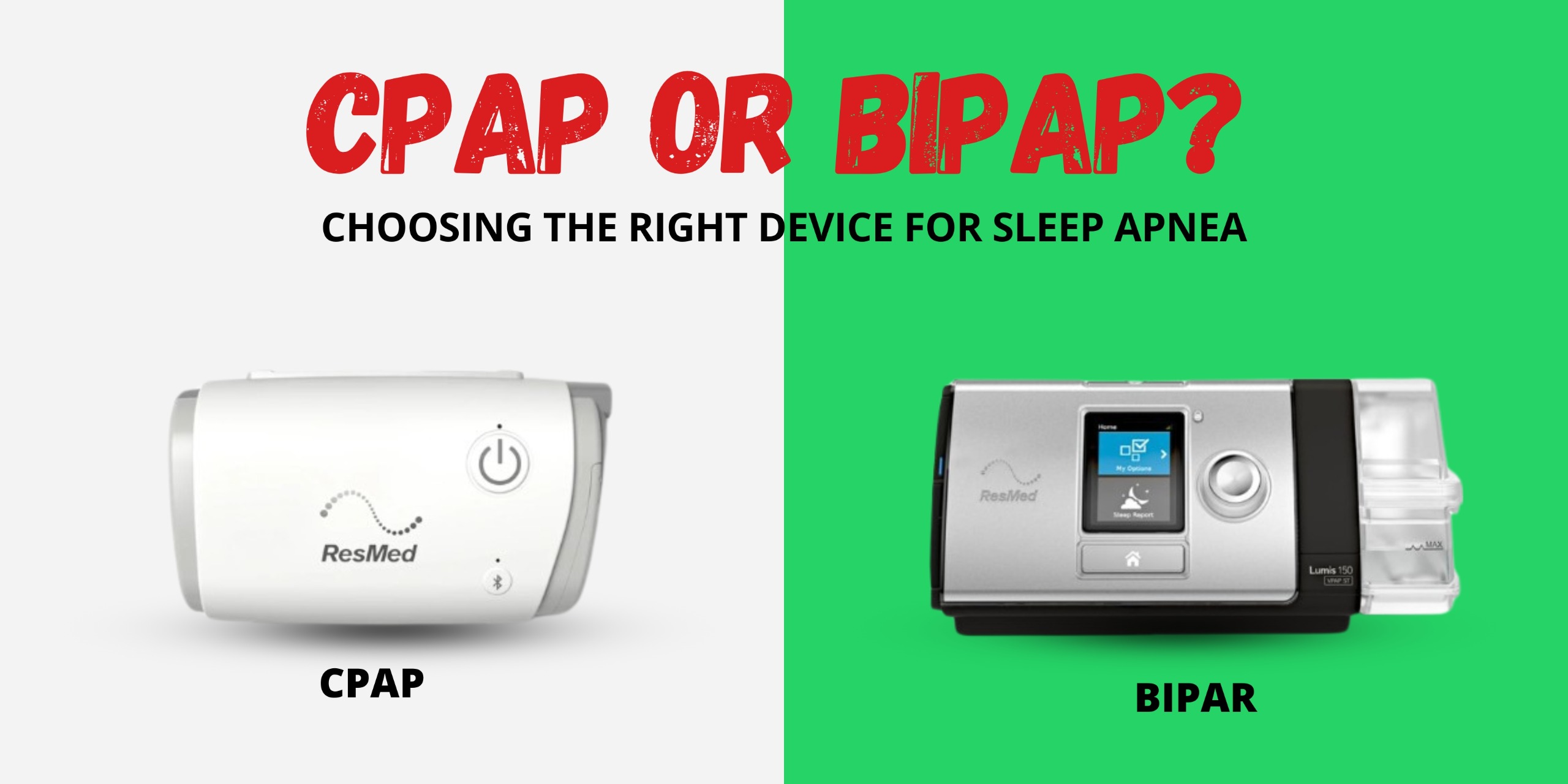 Cpap vs bipap machine